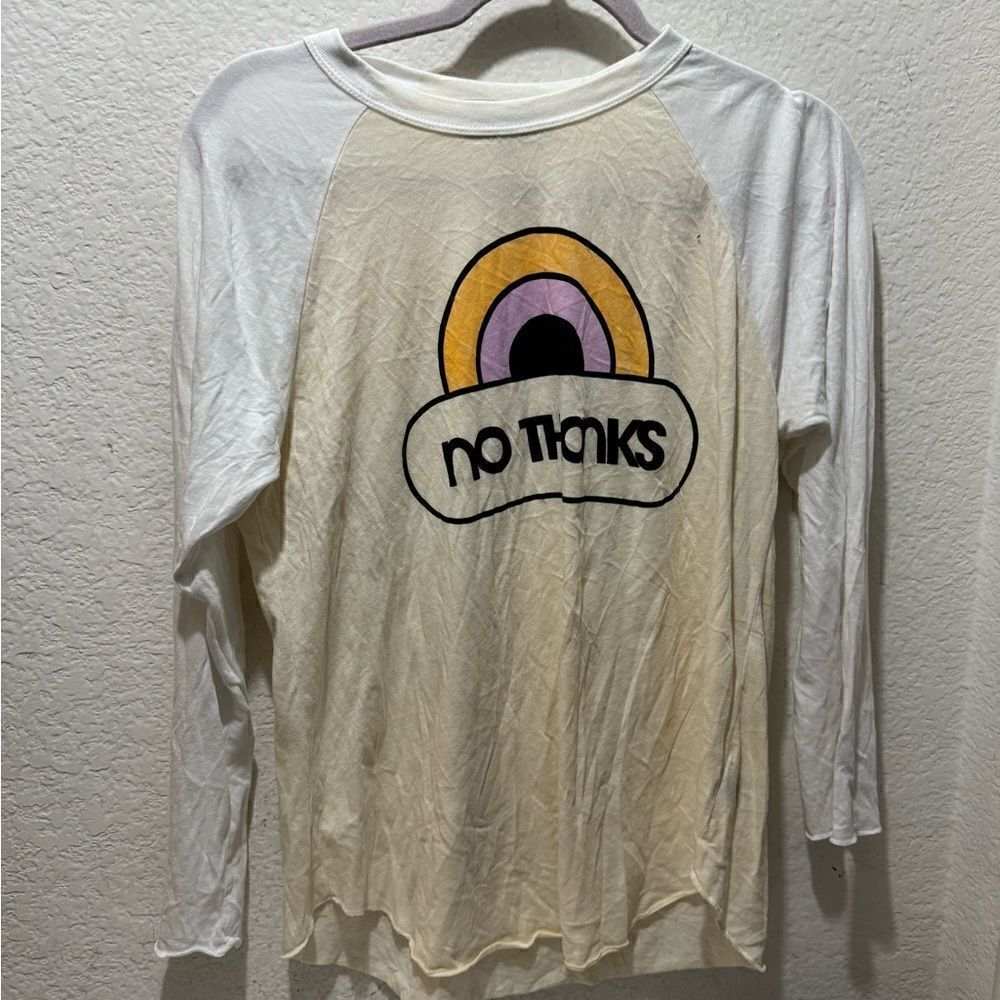 Wildfox top no thanks Sweatshirt Size XS